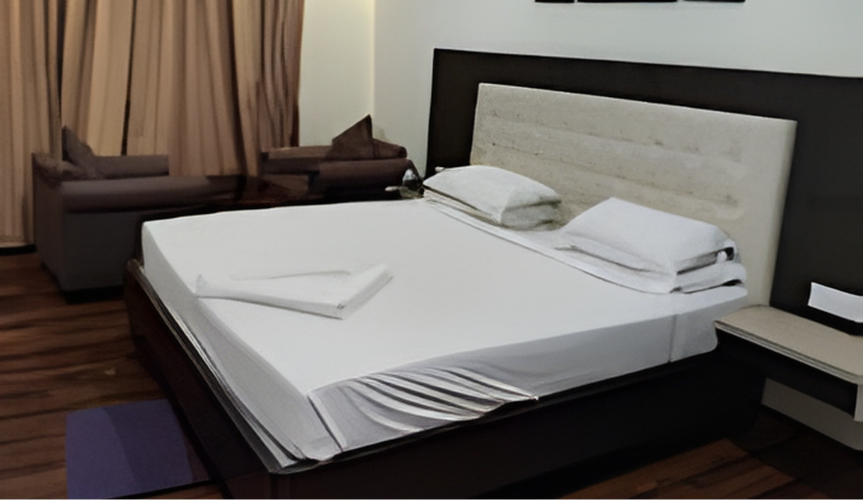 King Room with 1 king-size bed at Garudadri Nagar Cottages near Tirumala Temple